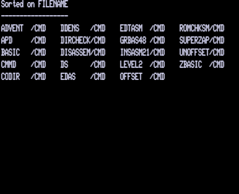 Screen shot